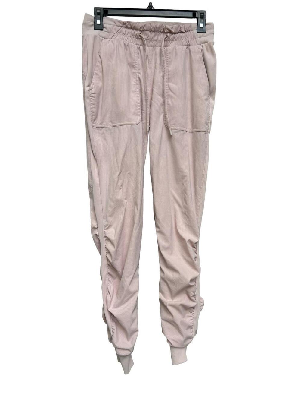 Lululemon Dance Studio Jogger Womens 6 Pink Blush Lightweight Athleisure Pants